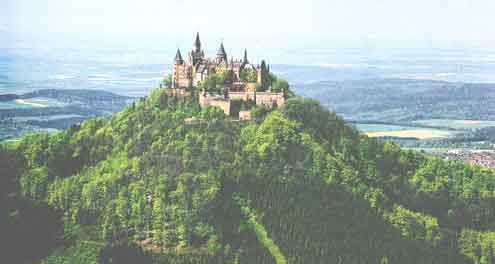 Один из замков Гогенцоллернов в котором появлялась Женщина в белом.